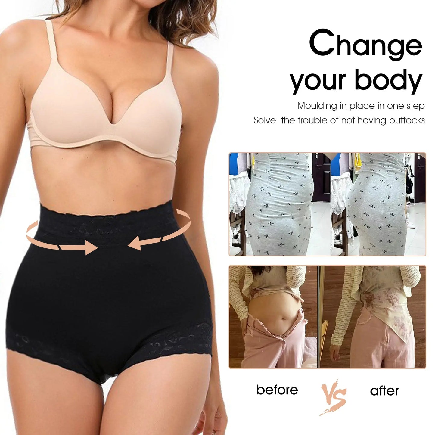 Change Small Waist Shapewear Pants