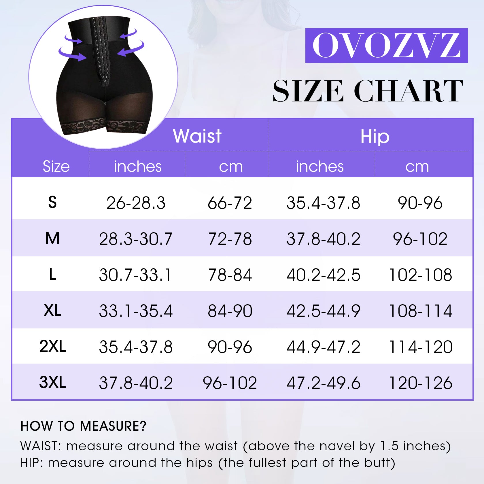 Body Shaper High Waisted Shapewear size