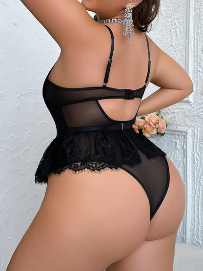 lace teddy lingerie for women