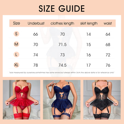 lace teddy lingerie for women
