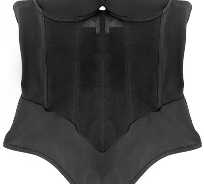 black shapewear bodysuit
